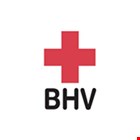 helmsticker BHV + rood kruis