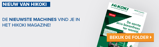 Het nieuwste magazine van hiKOKI