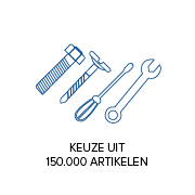 KEUZE UIT 150.000 ARTIKELEN