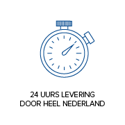 24 UUR LEVERING DOOR HEEL NEDERLAND