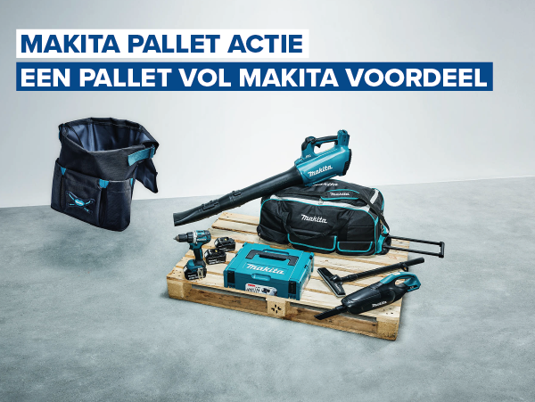 Makita palletactie