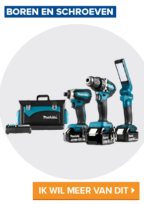 Bekijk al onze powertooldeals in de categorie boren en schroeven
