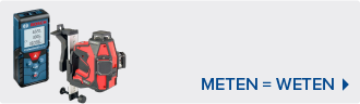 Bekijk al onze powertooldeals in de categorie Meten is weten