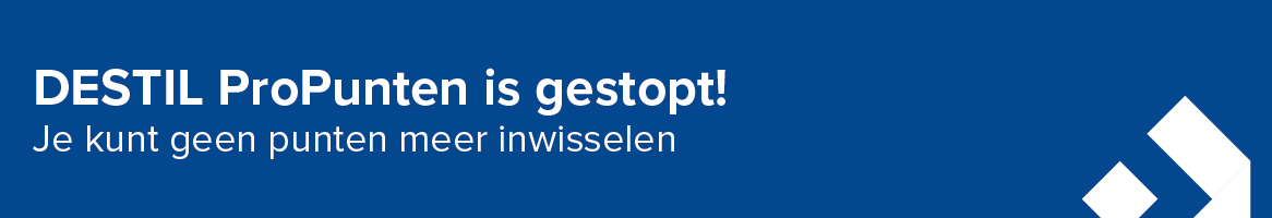 Destil propunten is gestopt