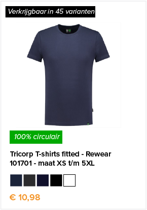 Tricorp T-shirts fitted - Rewear - 101701