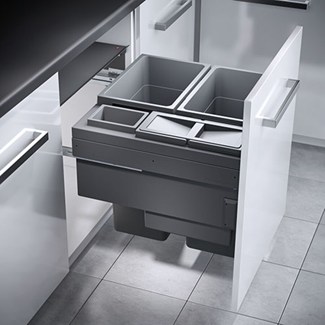 Hailo eurocargo-Synchro k.60cm 2x38l+12l SoftClose