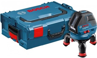 Bosch lijnlaser rood - GLL 3-50 Professional - batterij - IP54 - 50 m - inclusief ontvanger [LR 2] in L-Boxx