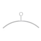 Kledinghanger Ø10mm met dicht oog rvs