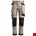 Snickers Workwear 6241 Stretch Werkbroek met holsterzakken khaki/zwart - maat 46