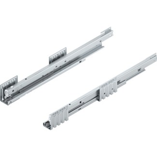 Blum MERIVOBOX 40kg  Corpusprofielset L+R, 500mm,  BLUMOTION/TIP-ON BLUMOTION  Kleur: verzinkt