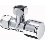 Schell Comfort hoekstopkraan met knelkoppelingen 10 x15 mm