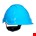 3M™ veiligheidshelm geventileerd met Uvicator™ - ratelverstelling - blauw - G3000NUV-BB