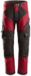 Snickers Workwear werkbroek - 6903 - chilirood - maat 52