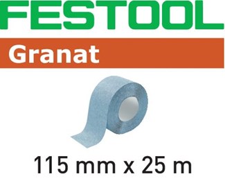 Festool Schuurrol Granat 115X25M P180 Gr