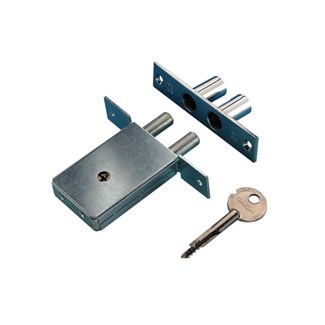 Ikon veiligheids bijzet penslot - doornmaat 46 mm - SKG** - 3211