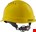 Opsial Headsafe veiligheidshelm met draaiknop geel