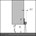 Ellen borstelstrip - IBS 50 - 2500 mm - aluminium
