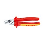Knipex kabelschaar - 165 mm - verchroomd - VDE geïsoleerd - 95 16 165