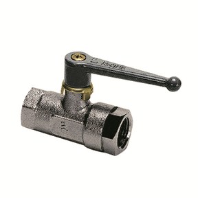 Legris - Kogelkraan Mini - messing vernikkeld - 1" - binnen/binnen - DN23 - 0402.23.34