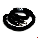 DX anti diefstalketting - gehard staal - Ø 6 mm - 900 mm - zwart