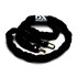 DX anti diefstalketting - gehard staal - Ø 6 mm - 900 mm - zwart
