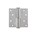 AXA kogelstiftpaumelle - 89x89mm - draairichting 1 - 1201-35-23E
