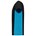 Tricorp T-shirt Bi-Color - Workwear - 102002 - zwart/turquoise - maat XS