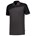 Tricorp Workwear 202006 Bicolor Naden unisex poloshirt Donkergrijs Zwart L
