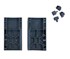 Slimbox/set frontadapters binnenlade h170 antraciet
