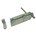 Gebr. Bodegraven rolschuif met pen - 160x66x6mm - verzinkt