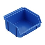 Stapelbak kunststof - 160 x 95 x 75 mm - blauw B2