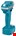Makita instelbare slagmoersleutel - DTWA070Z - 14,4 V - 65 Nm - excl. accu en lader - in doos