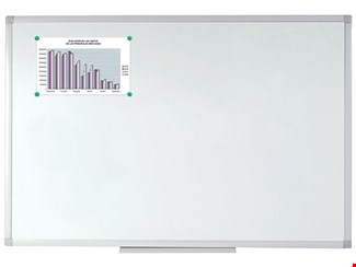 Staples whitebord - 180 x 90 cm - gelakt staal - 381111