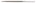 Bahco vijl 3-kant - zonder hecht - halfzoet 300mm - 1-170-12-2-0