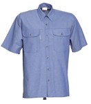 HAVEP hemd korte mouw - Basic - 1626 - lichtblauw - maat XL
