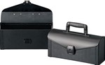 Melano gereedschapstas - ABS Select - rundleder - zwart