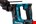 Makita accu boorhamer - DHR171ZJ - SDS-Plus - 18V - excl. accu en lader - in Mbox