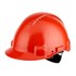 3M™ veiligheidshelm geventileerd met Uvicator™ - ratelverstelling - rood - G3000NUV-RD