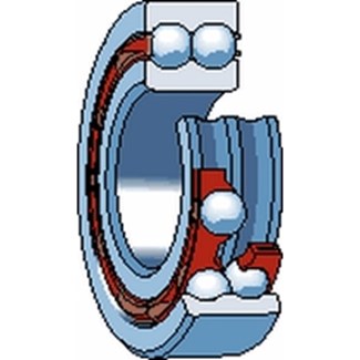 SKF Groefkogellager Tweerijig 4306 Atn9