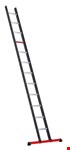 Altrex rechte ladder - Nevada - max. werkhoogte 4,50 m - 1 x 12 sporten - enkel