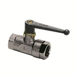 Legris - Kogelkraan Mini - messing vernikkeld - 1.1/2" - binnen/binnen - DN32 - 0402.32.49