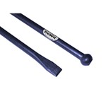 DeWit stootijzer - met knop en beitel -1200mm x Ø28mm