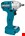 Makita instelbare slagmoersleutel - DTWA070Z - 14,4 V - 65 Nm - excl. accu en lader - in doos