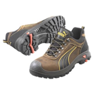 Puma werkschoenen - 64073 - S3 kruipneus laag - bruin - maat - 46 