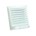 Nedco schoepenrooster alu. 200 x 200 mm