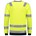 Tricorp T-shirt multinorm Bicolor - Safety - 103003 - fluor geel/inkt blauw - maat XS