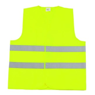 Opsial veiligheidsvest - 2 strepen - high visibility - geel - maat M