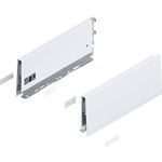 Blum MERIVOBOX zijkant K-hoogte, R+L, 300mm Kleur: zijdewit