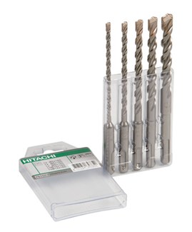 HiKOKI 5-delige hamerborenset - SDS-plus - 782531