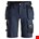 Snickers Workwear 6141 Korte broek met holsterzakken blauw/zwart - maat 60